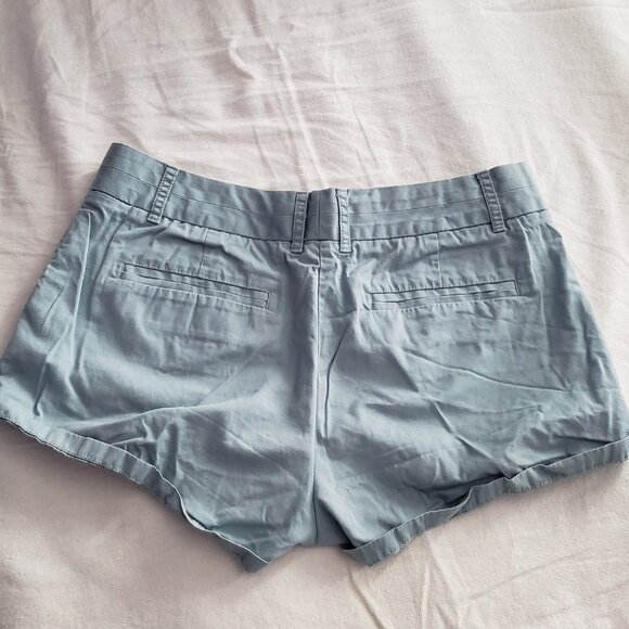 Cotton Light Blue Shorts [J.Crew] [Size 8] - Picture 2 of 3
